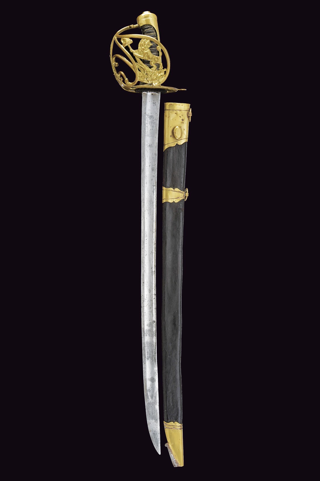 Sciabola della Guardia Nazionale, Francia, fine XVIII Sec., lunghezza 81,5 cm