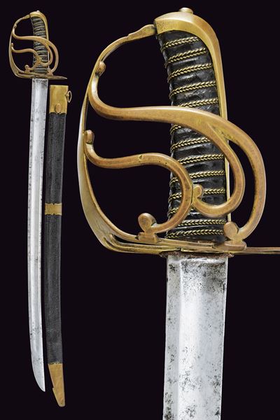 Sciabola da minatore, Francia, ultimo quarto del XVIII secolo