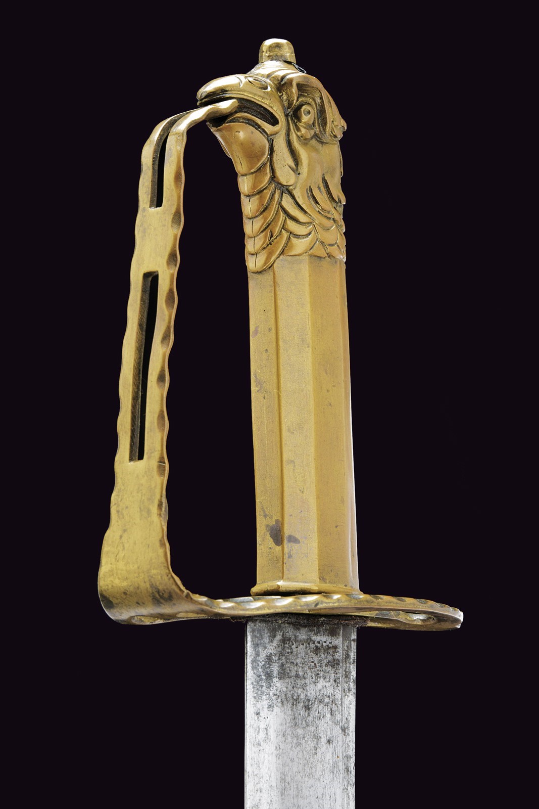 Sciabola sul tipo delle 'Compagnie d'Elite', Francia, fine XVIII Sec., lunghezza 83,5 cm