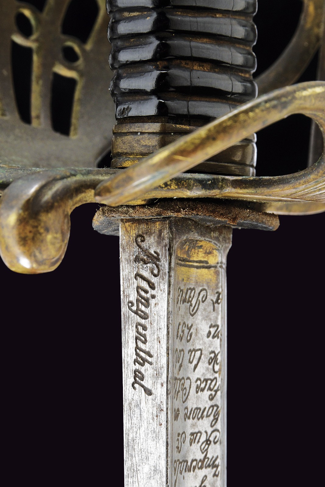 Sciabola a garde-de-bataille, Granatieri a Cavallo della Guardia Imperiale, Francia, Inizio XIX S...
