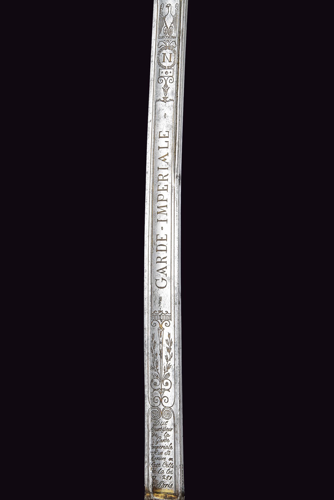 Sciabola a garde-de-bataille, Granatieri a Cavallo della Guardia Imperiale, Francia, Inizio XIX S...
