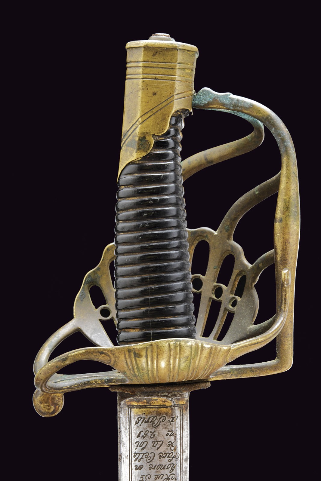 Sciabola a garde-de-bataille, Granatieri a Cavallo della Guardia Imperiale, Francia, Inizio XIX S...