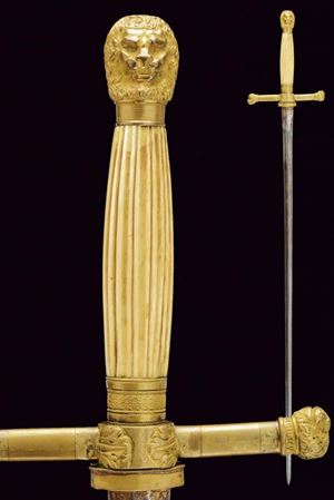 A sword of a dignitary of the Kingdom