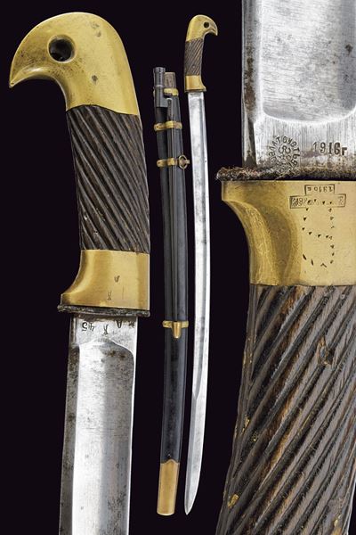 Shasqua mod. 1881 con baionetta, Russia imperiale, 101 cm, 1916