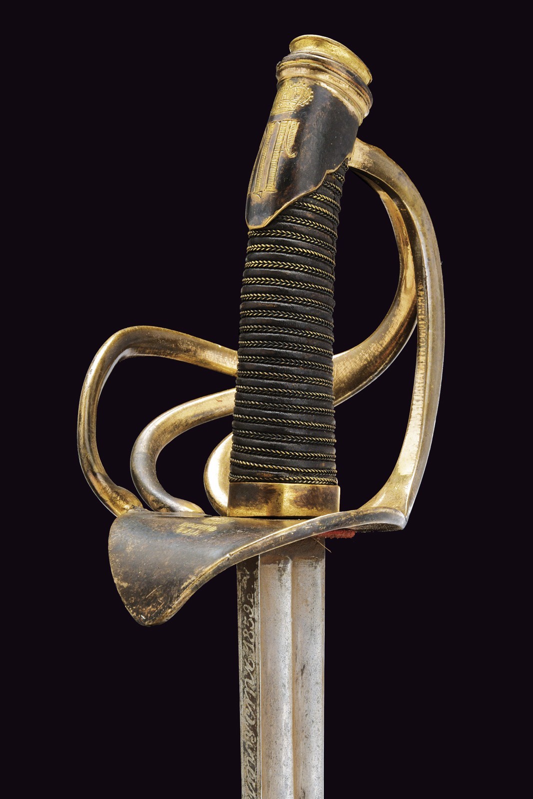 Spada da ufficiale di cavalleria, Russia imperiale, XIX Secolo