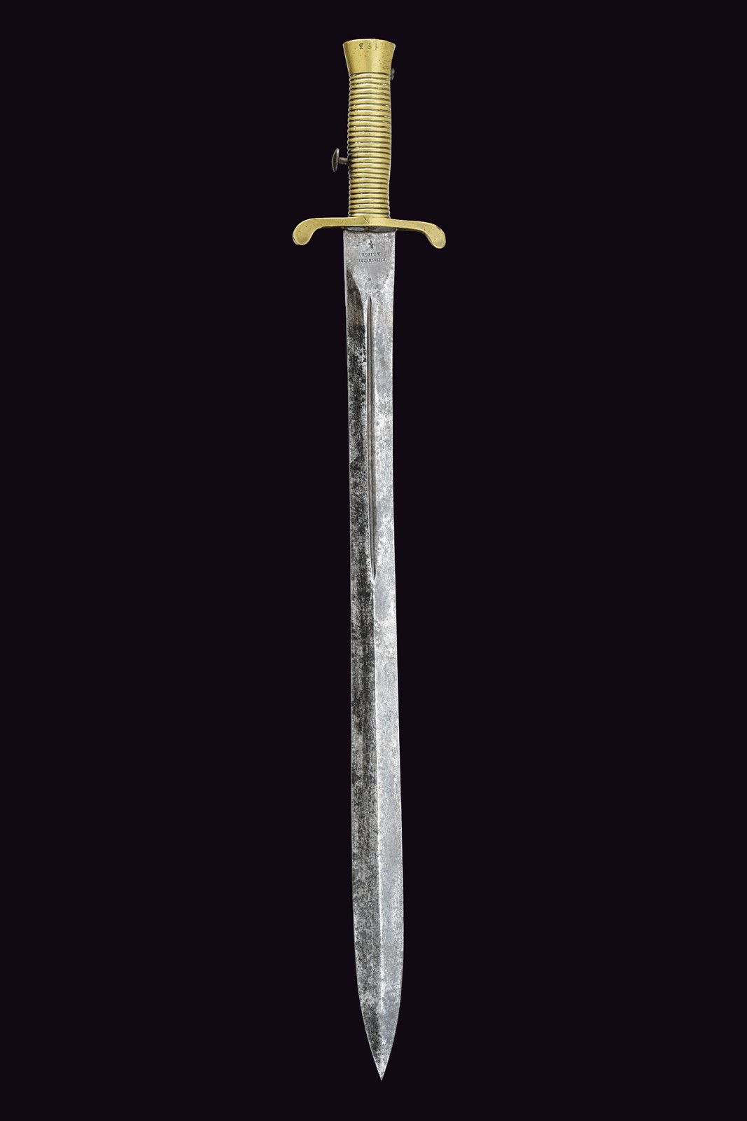 Baionetta Mod. 1843 per Carabina Luttich, Russia imperiale