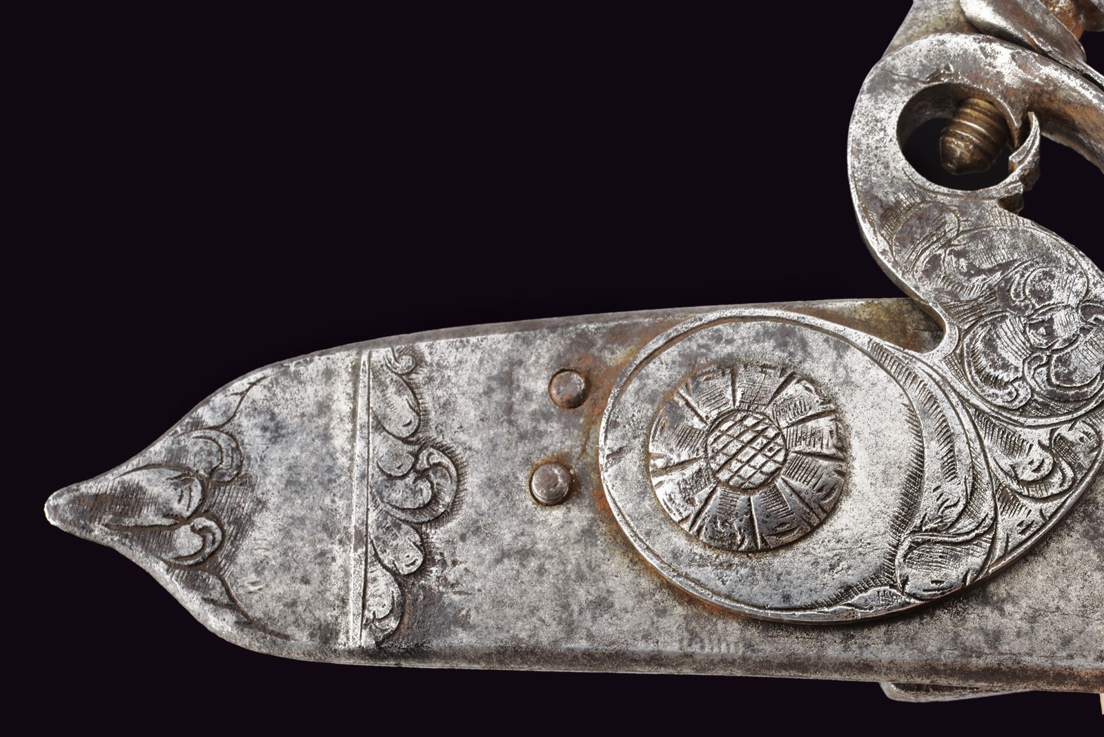 Batteria alla fiorentina per fucile, Toscana, 1700 circa