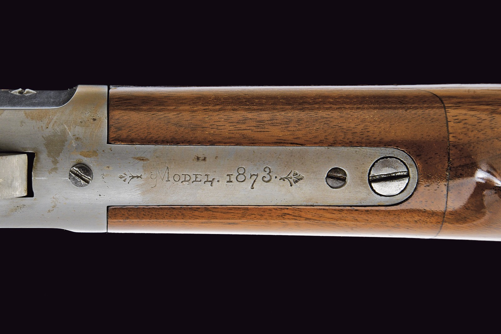 Winchester, Fucile Model 1873 con canna ottagonale e calibro .38 W.C.F.