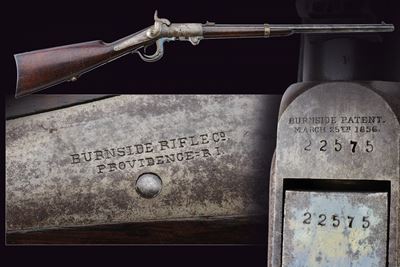 Carabina Burnside, Modello 1856, Cal. 13 mm, retrocarica