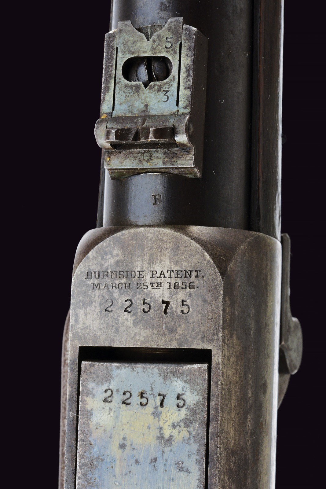 Carabina Burnside, Modello 1856, Cal. 13 mm, retrocarica