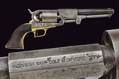 COLT, Second Model Dragoon Revolver, cal. 44, metà del XIX secolo
