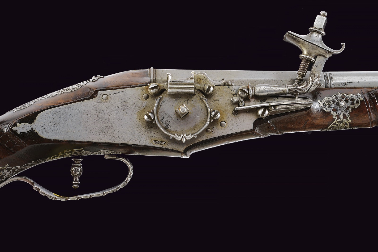 Pistola Bresciana a ruota, Prima metà del XVII Secolo