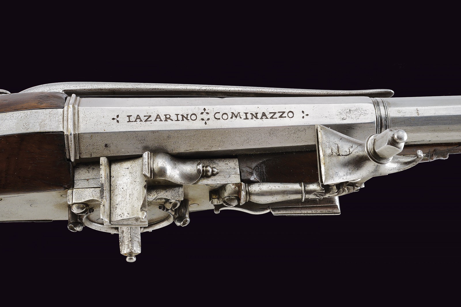 Pistola Bresciana a ruota, Prima metà del XVII Secolo