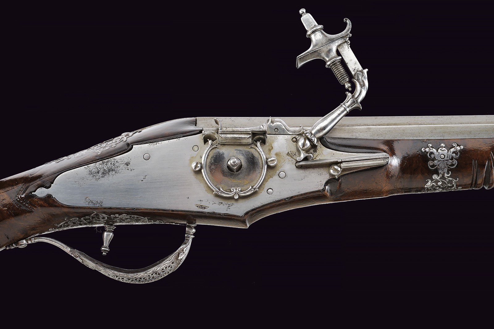 Pistola a ruota bresciana, metà XVII secolo