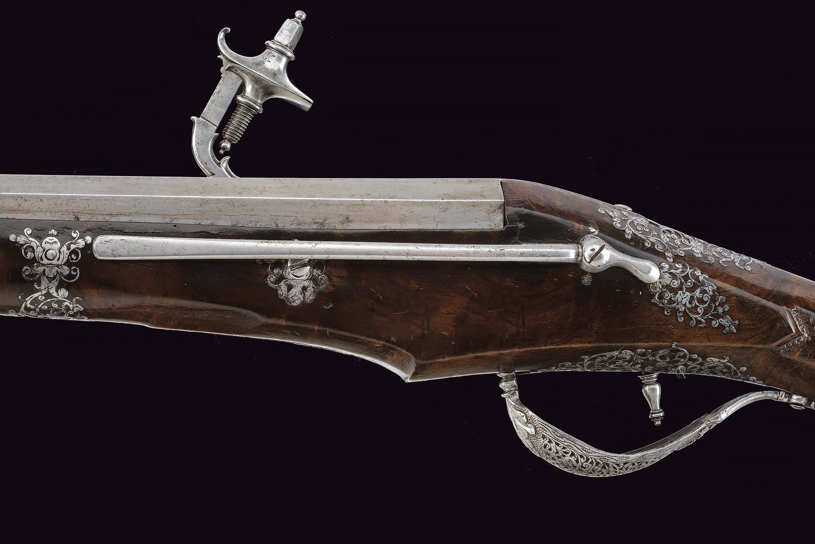 Pistola a ruota bresciana, metà XVII secolo