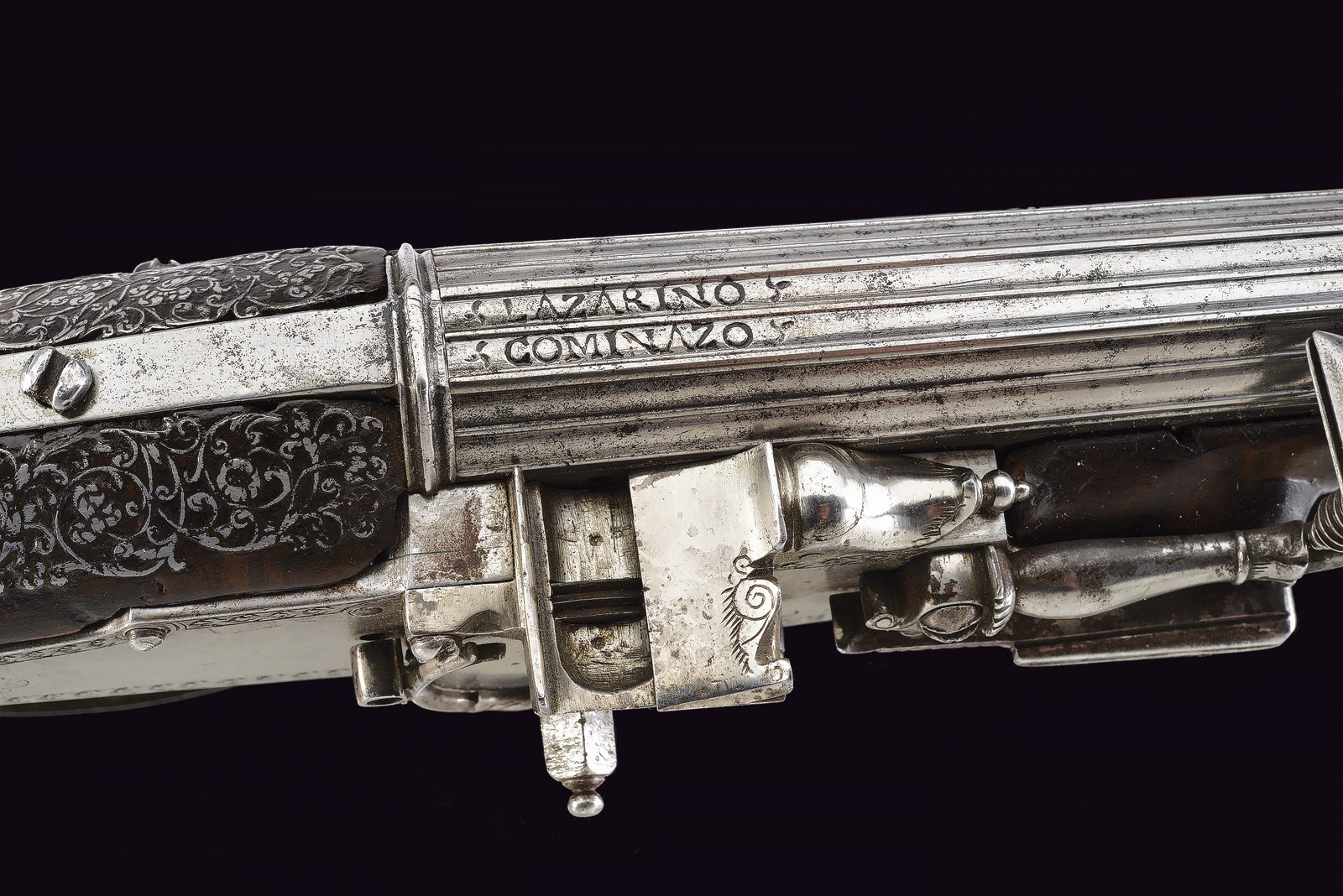 Pistola Bresciana a ruota, metà XVII secolo