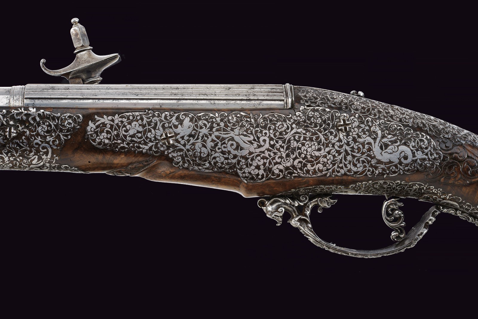 Pistola Bresciana a ruota, metà XVII secolo