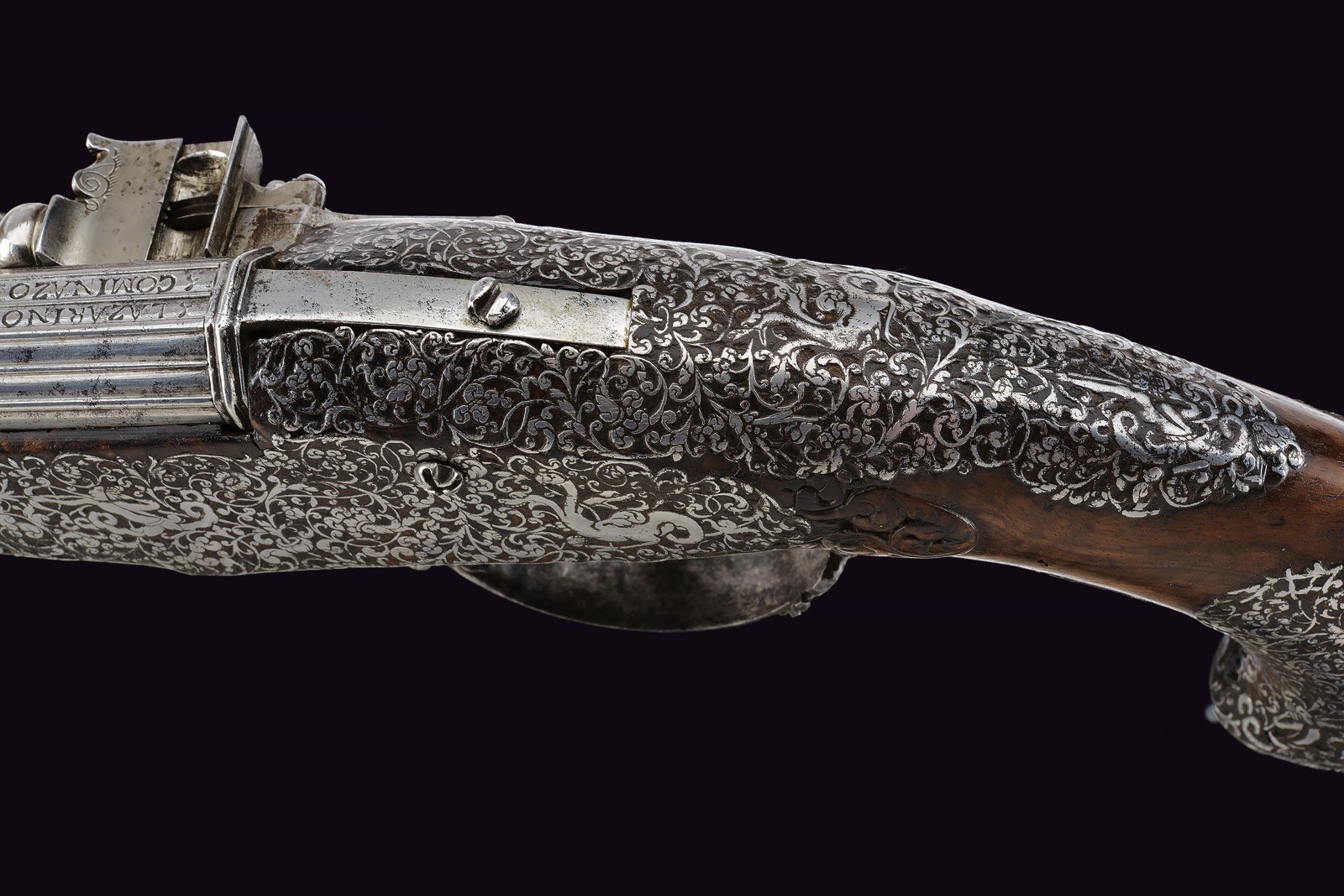 Pistola Bresciana a ruota, metà XVII secolo