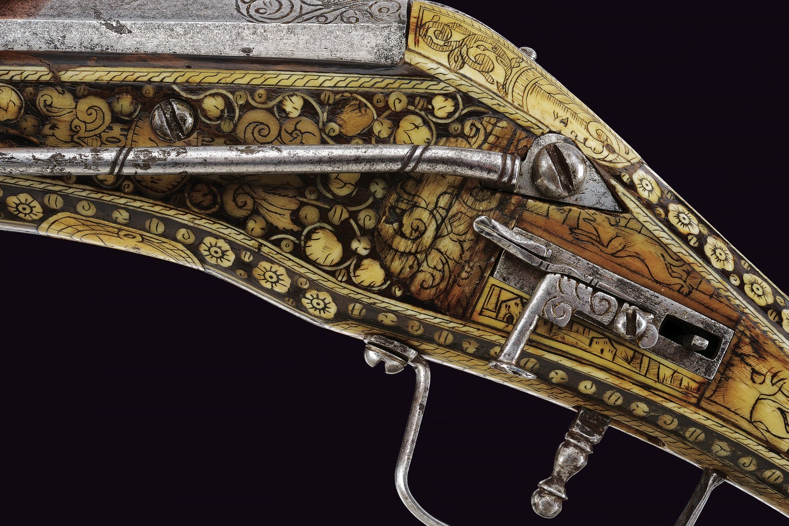 Pistola a ruota doppia, Germania, 1594