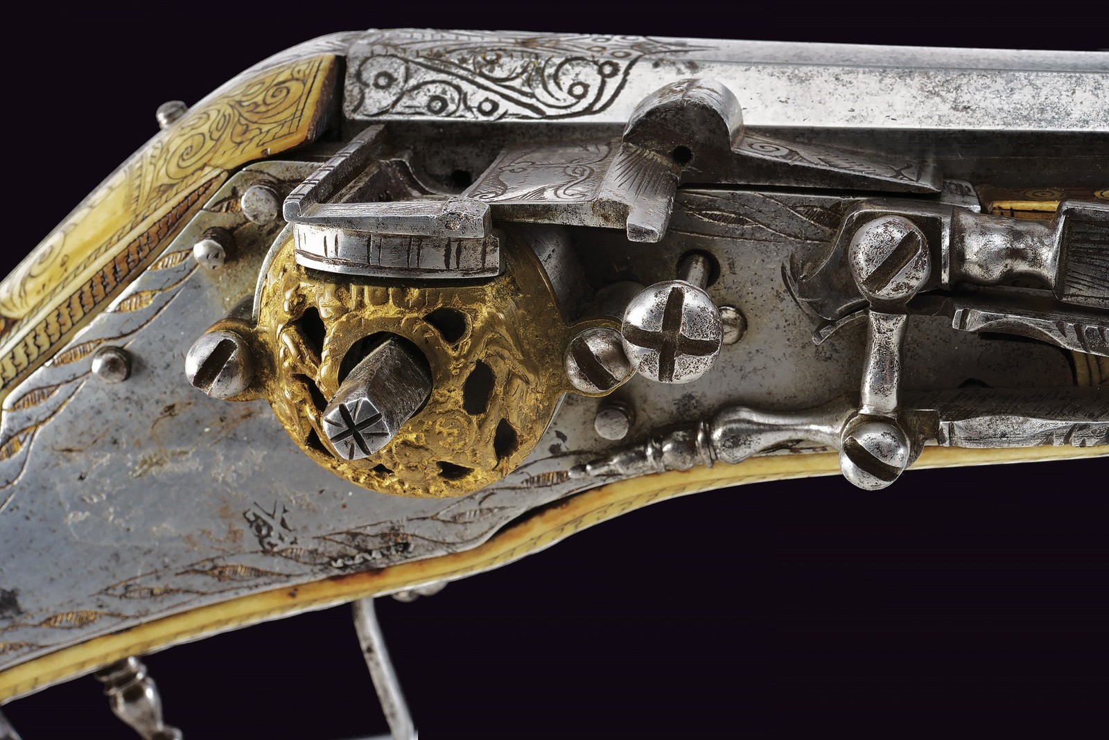 Pistola a ruota doppia, Germania, 1594