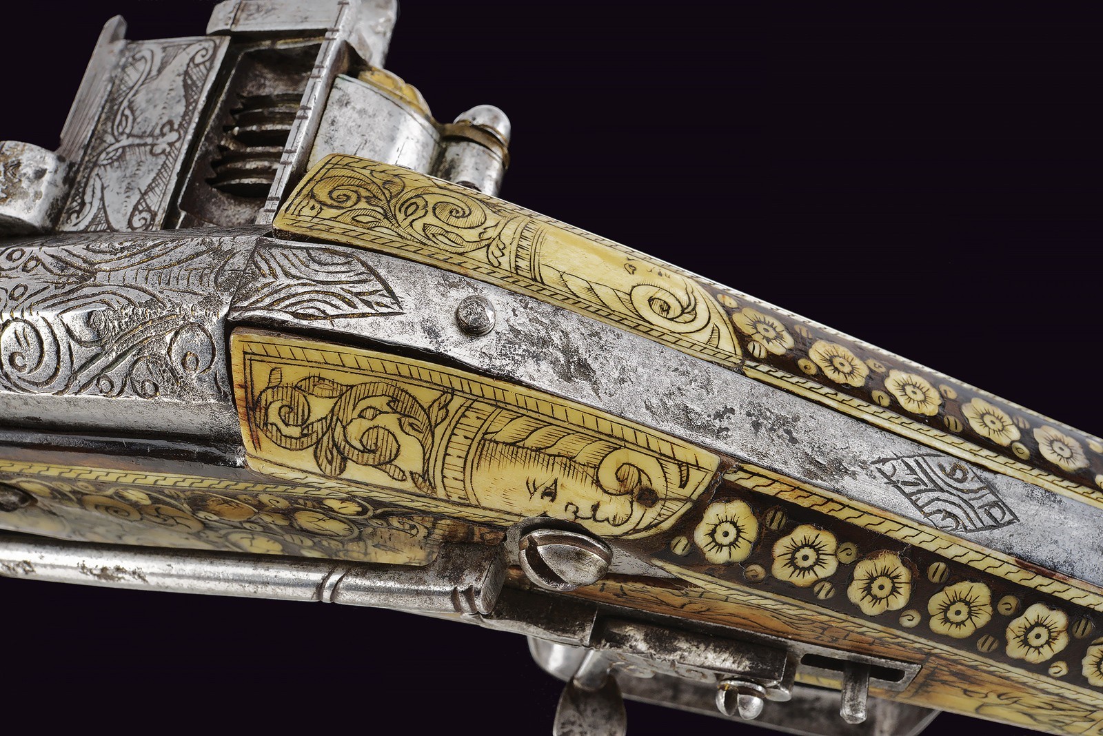 Pistola a ruota doppia, Germania, 1594
