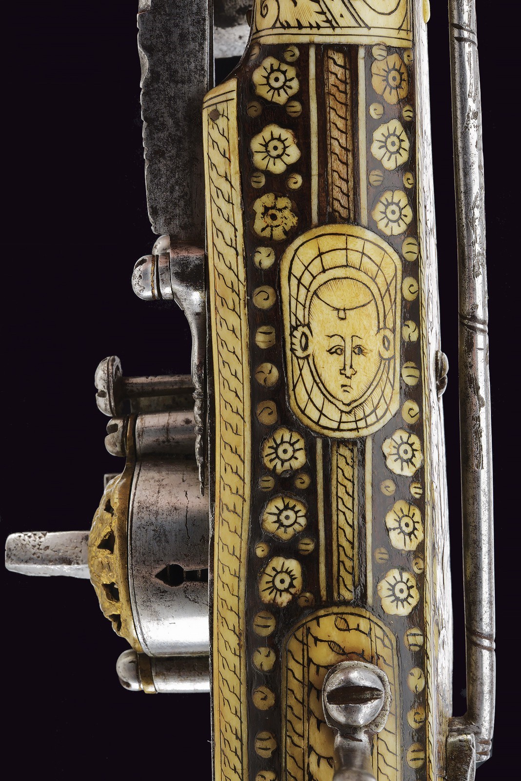 Pistola a ruota doppia, Germania, 1594