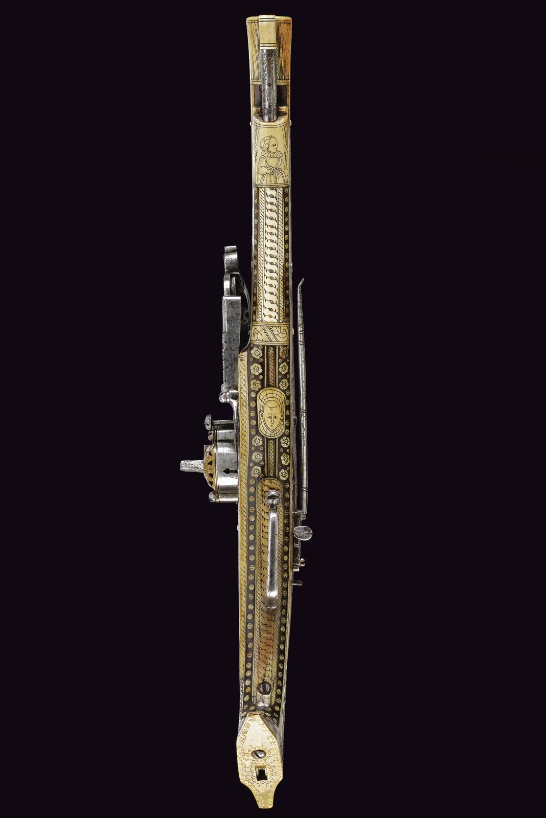 Pistola a ruota doppia, Germania, 1594