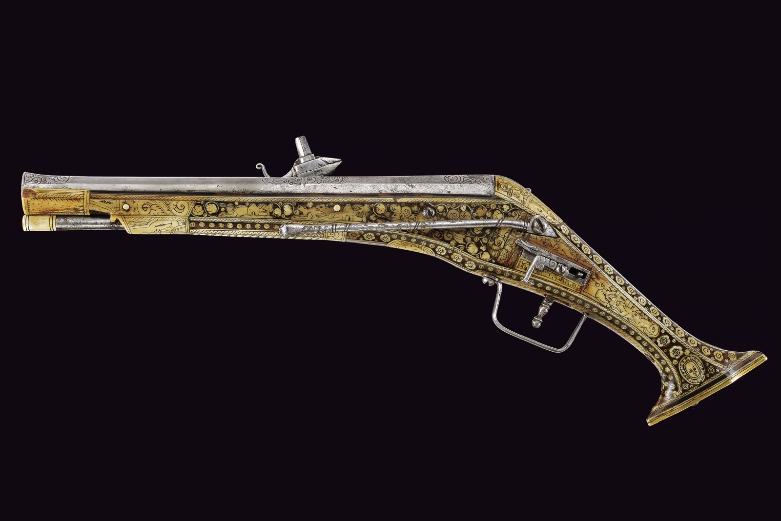 Pistola a ruota doppia, Germania, 1594