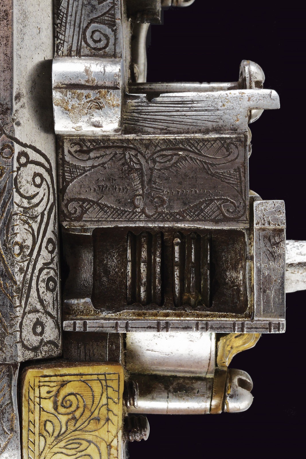 Pistola a ruota doppia, Germania, 1594