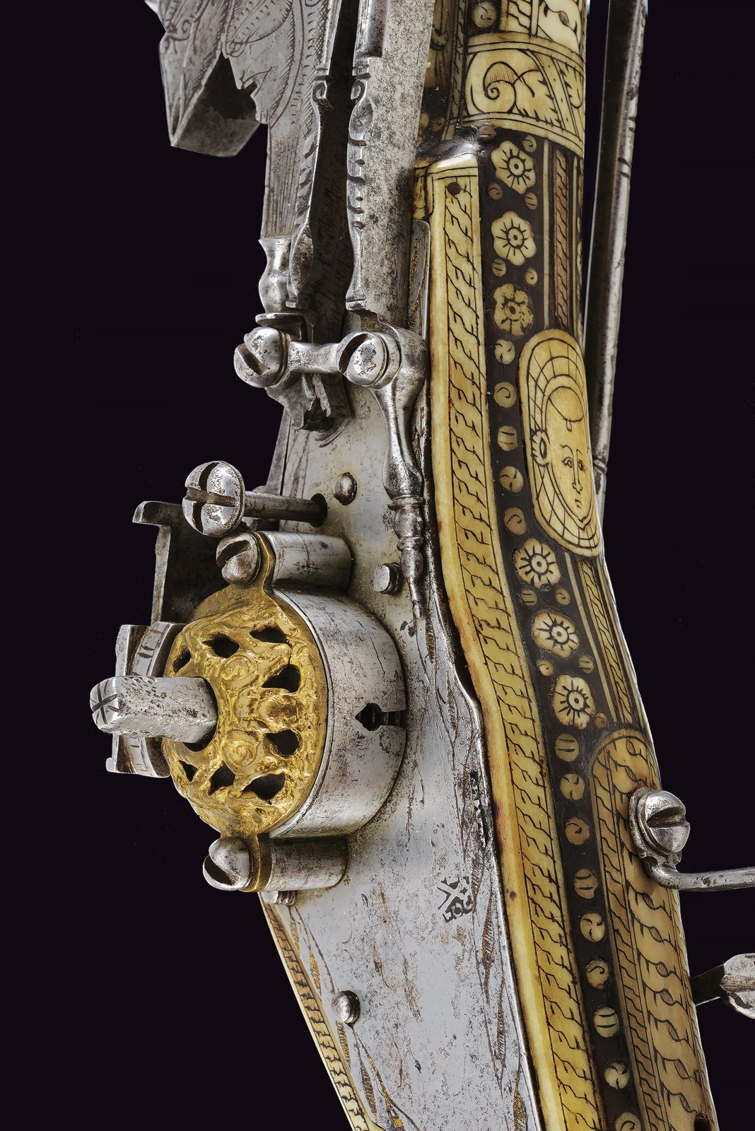 Pistola a ruota doppia, Germania, 1594