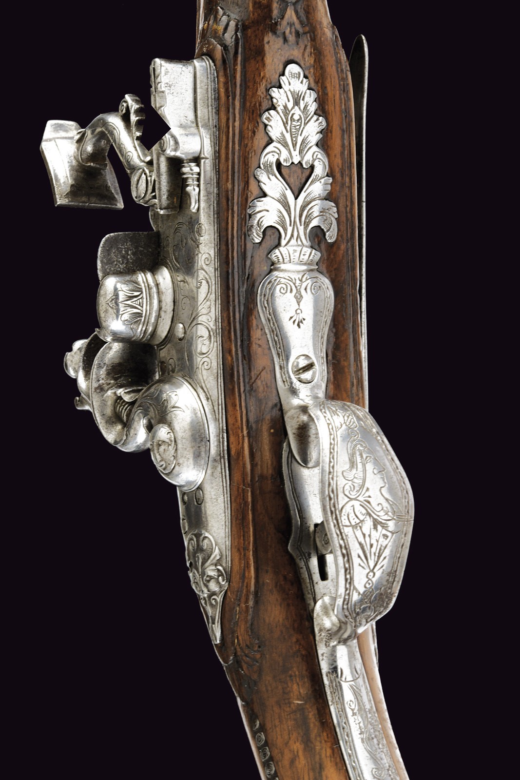 Pistola alla fiorentina, XVIII Secolo, lunghezza 41 cm
