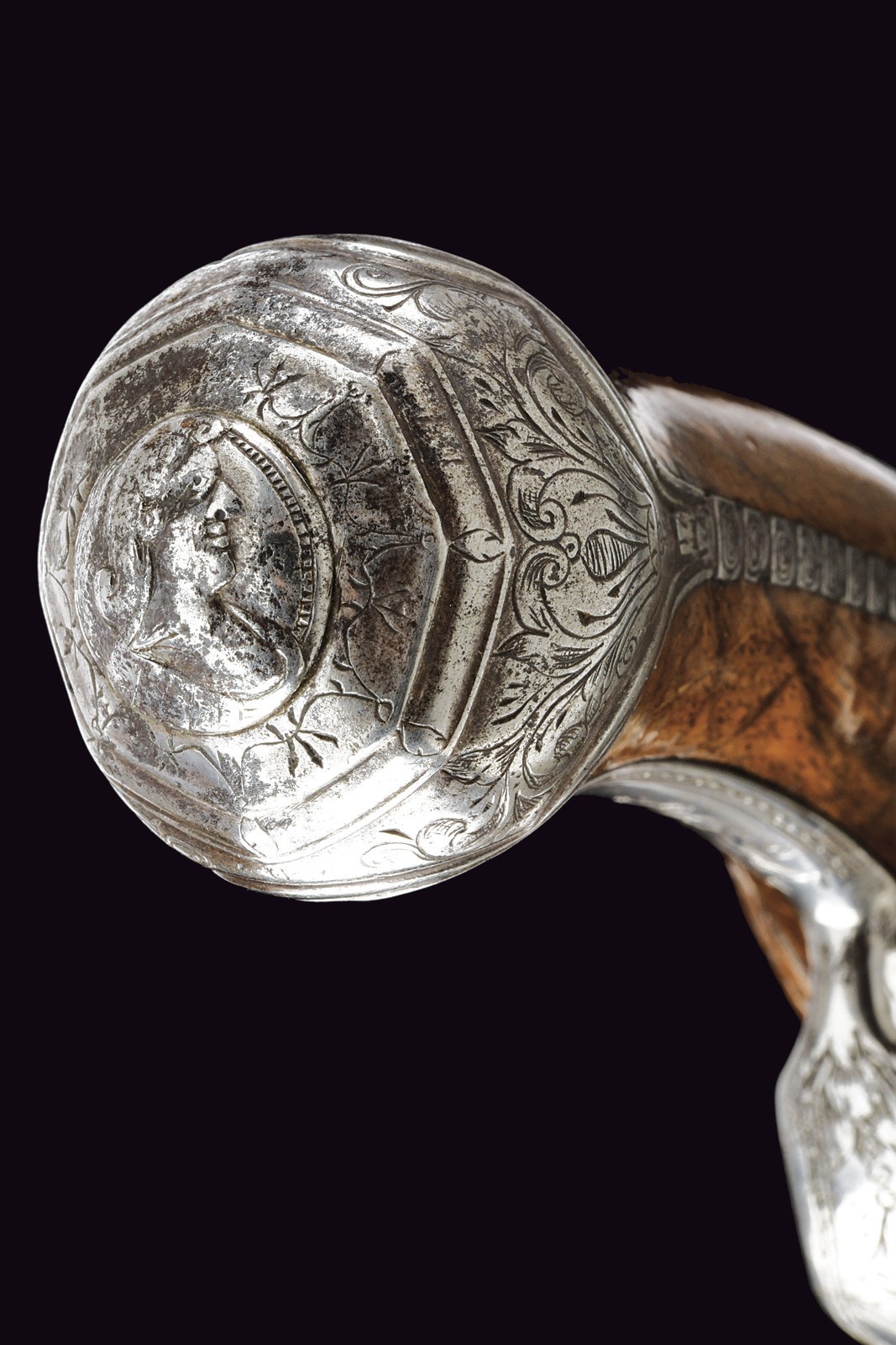 Pistola alla fiorentina, XVIII Secolo, lunghezza 41 cm