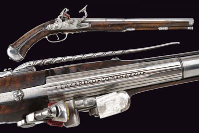 Lazarino Cominazzo, Pistola a miccia bresciana, 1690 circa