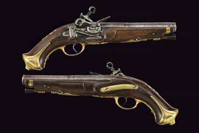 Pistole alla micheletta, Spagna, fine XVIII secolo