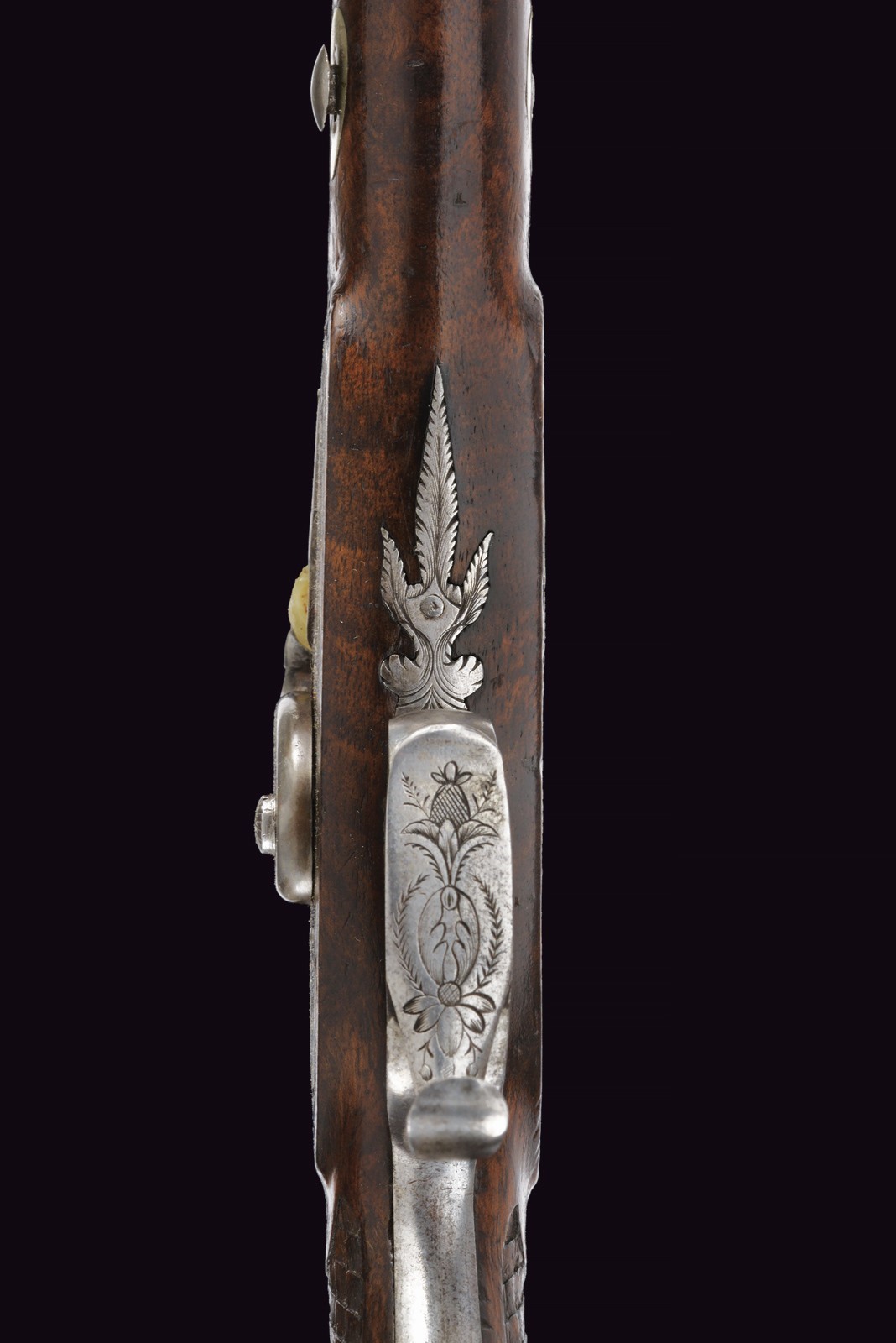 Pistola a luminello da tiro, Belgio, metà XIX secolo