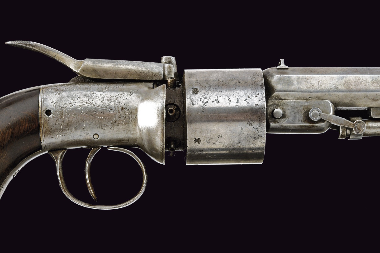 Baker, Revolver a luminello di transizione, cal. 10 mm