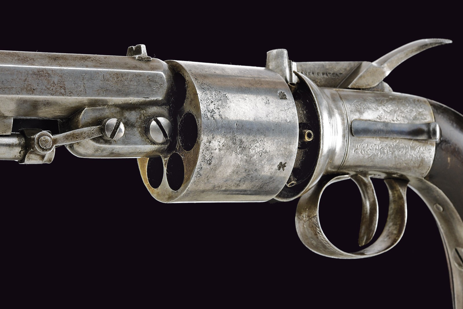 Baker, Revolver a luminello di transizione, cal. 10 mm