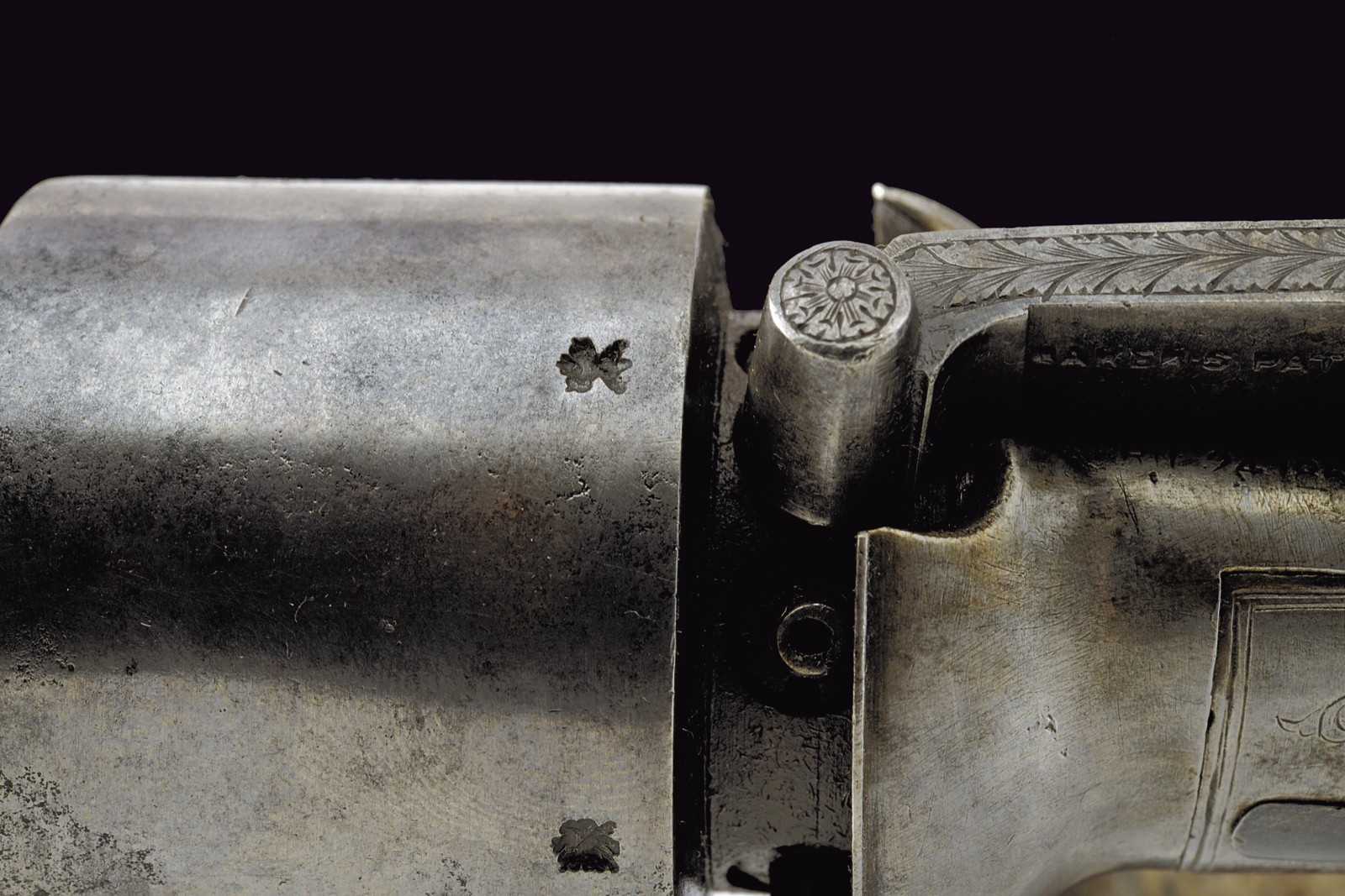 Baker, Revolver a luminello di transizione, cal. 10 mm