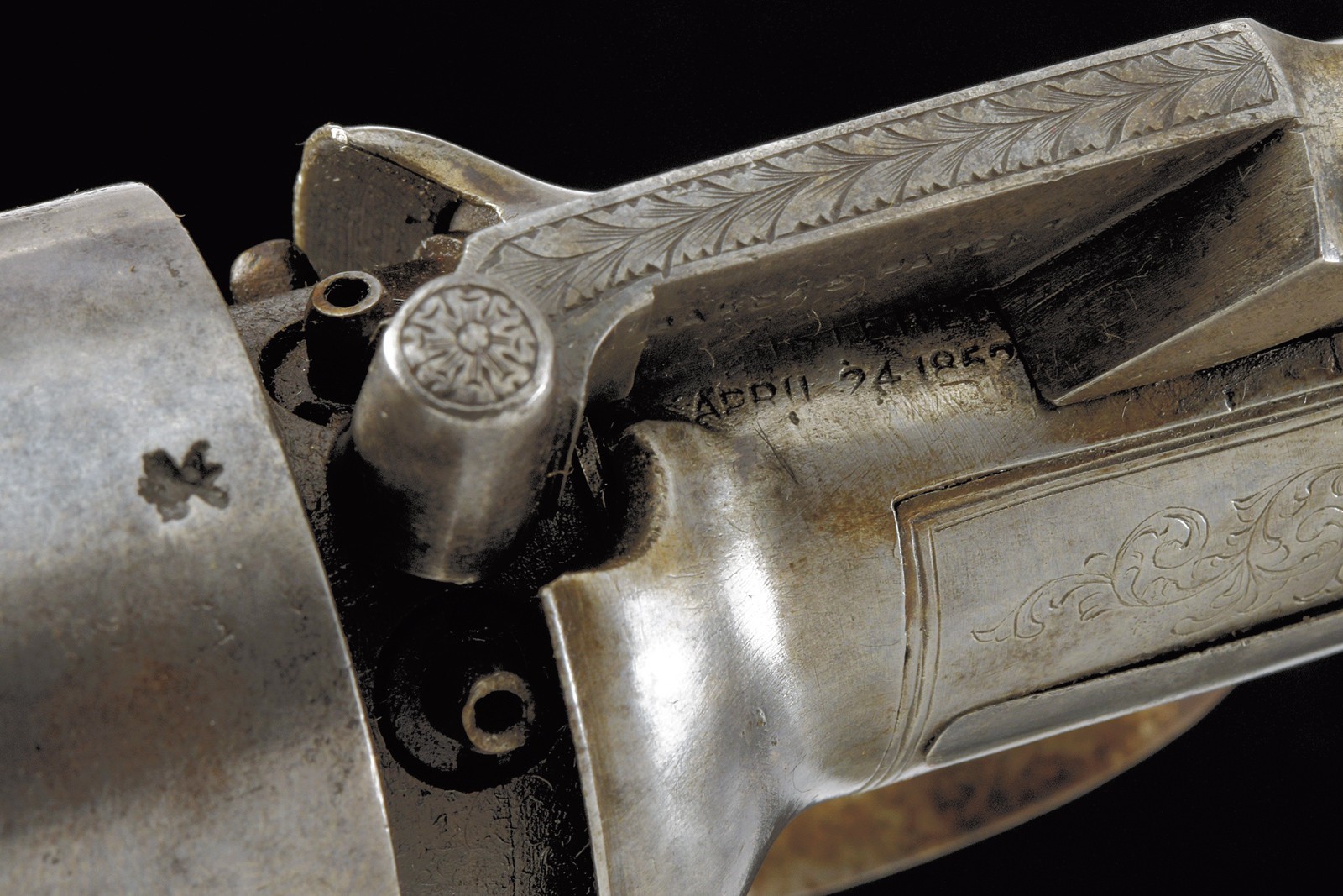 Baker, Revolver a luminello di transizione, cal. 10 mm