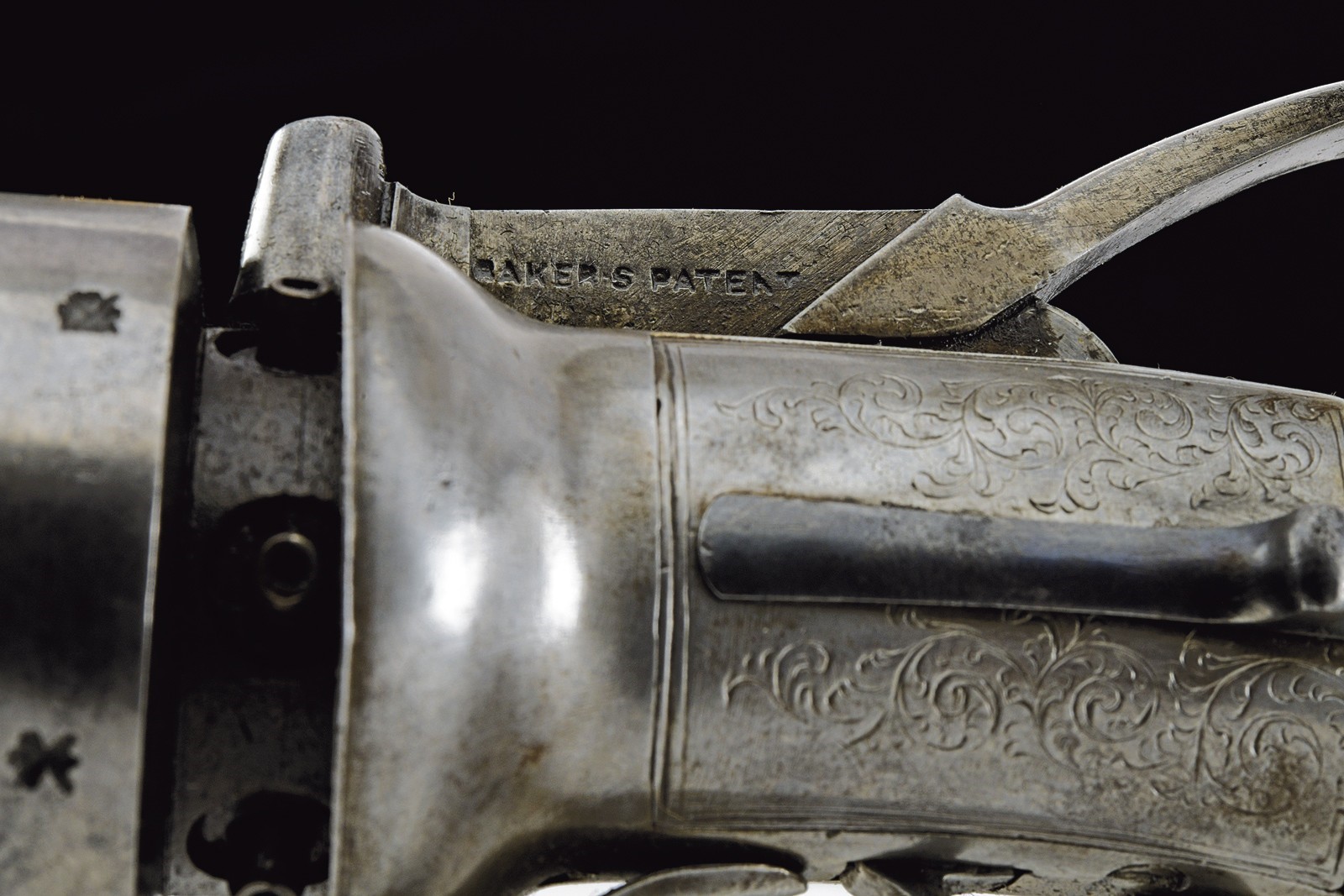Baker, Revolver a luminello di transizione, cal. 10 mm