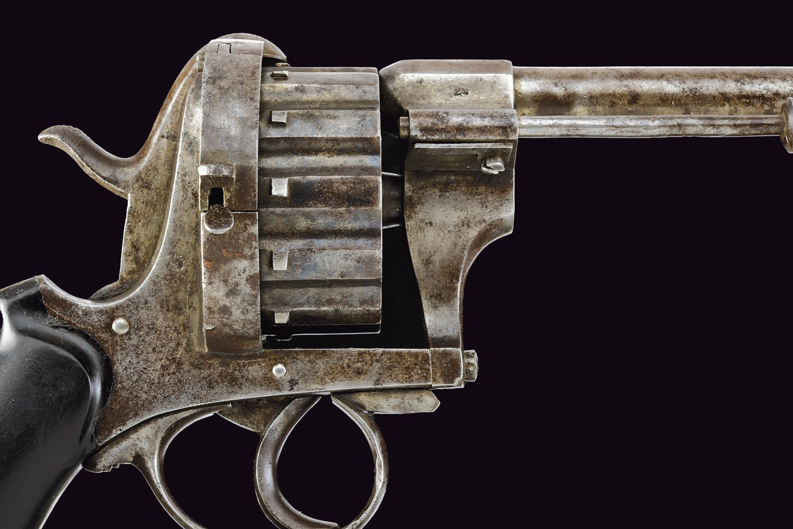 Revolver a spillo belga a dodici colpi, circa 1870