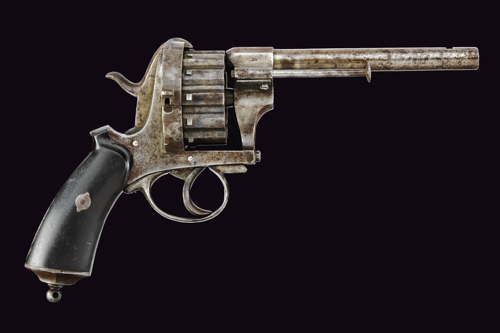 Revolver a spillo belga a dodici colpi, circa 1870