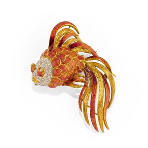 Spilla con pesce