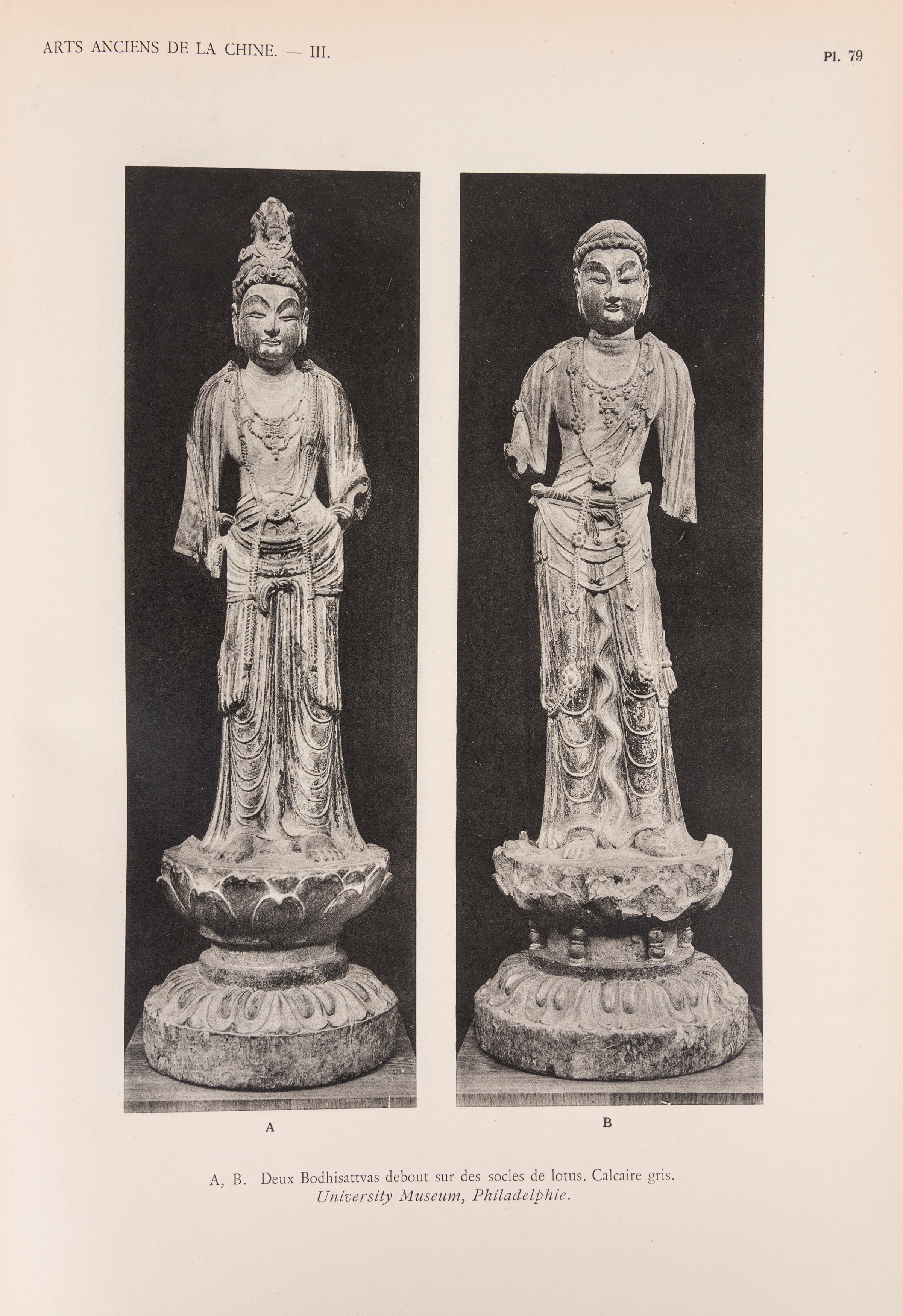 G. Van Oest, Histoire des arts anciens de la Chine (1929-1930), 4 volumi