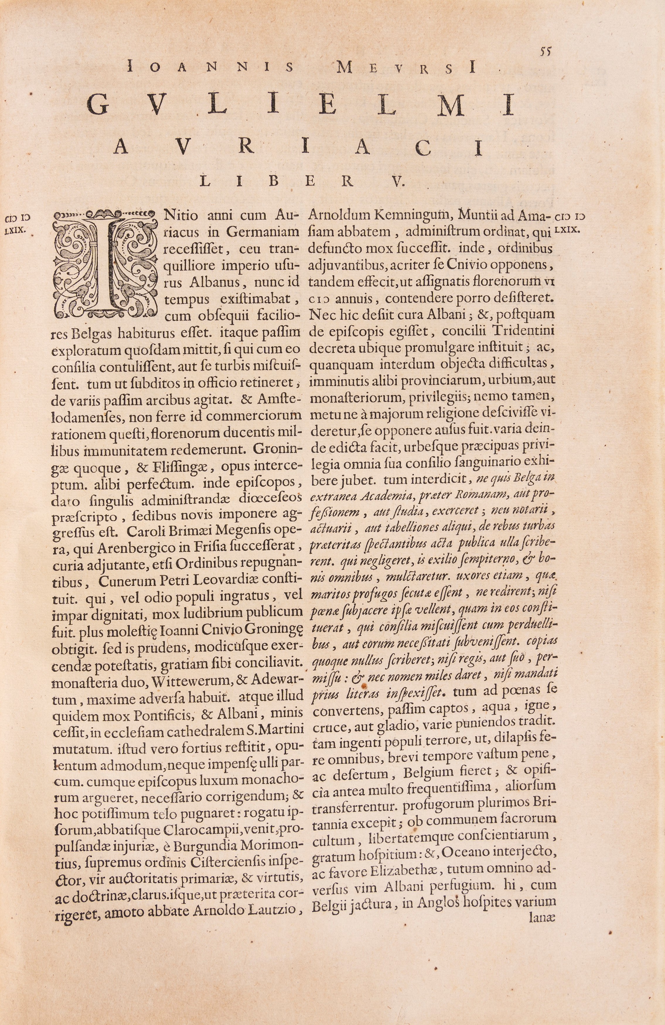 Johannes Meurs - Historica; Danica pariter, & Belgica; un Tomo comprehensa, 1638