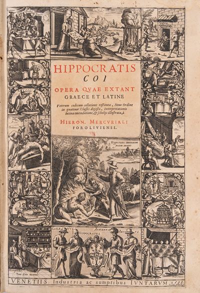Hippocratis coi opera quae extant graece et latine, Terza edizione greca, 1588