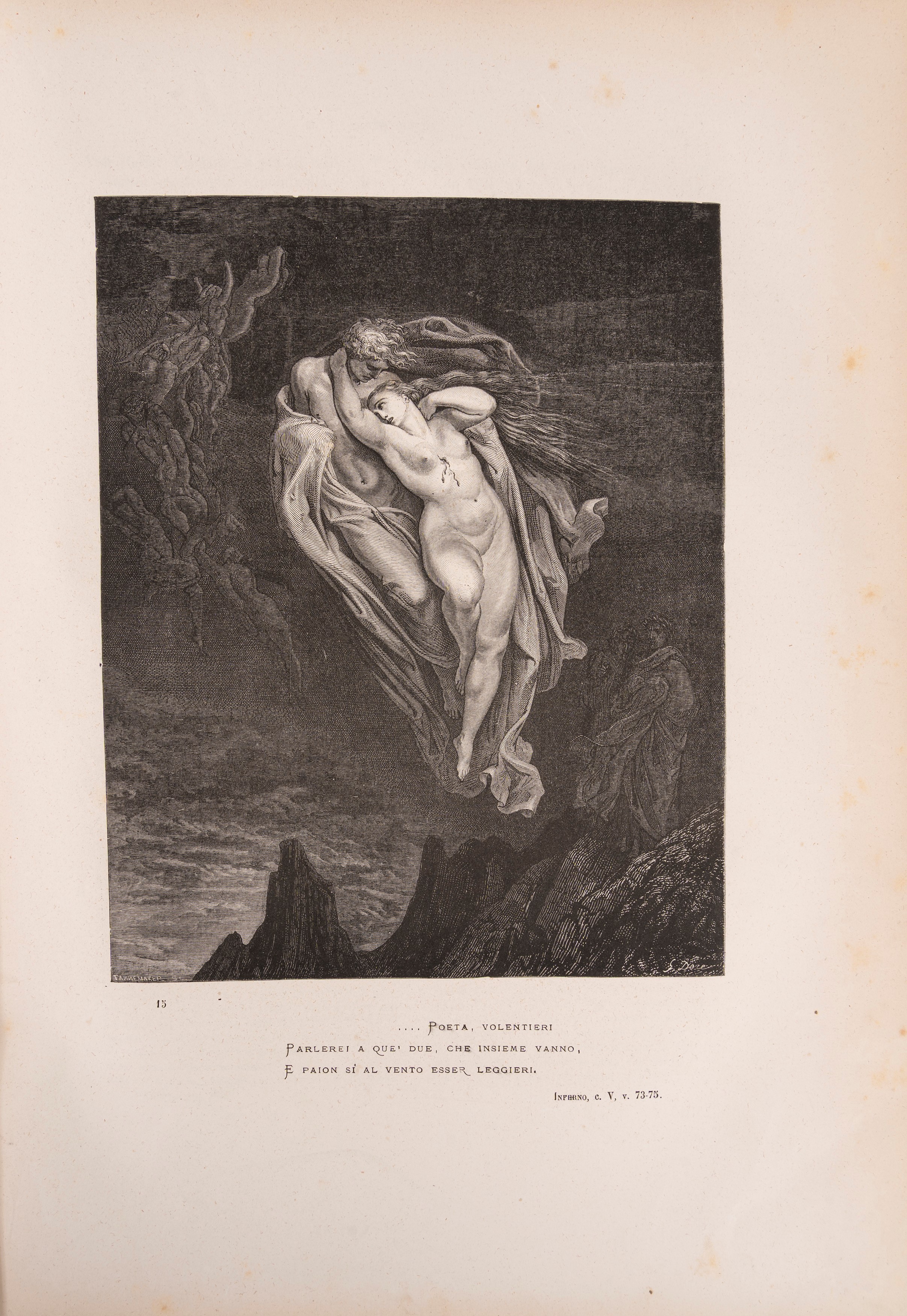 Dante Alighieri - Divina Commedia, edizione del 1868
