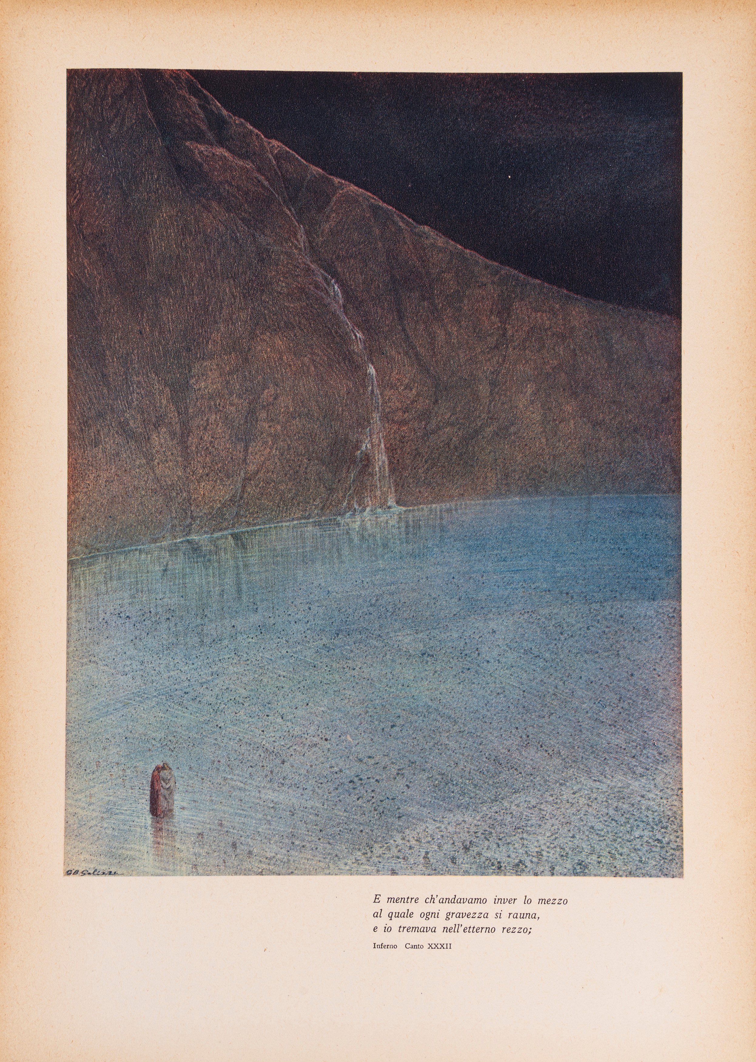 Dante Alighieri - La Divina Commedia - Edizione del 1943 con illustrazioni di G. B. Galizzi