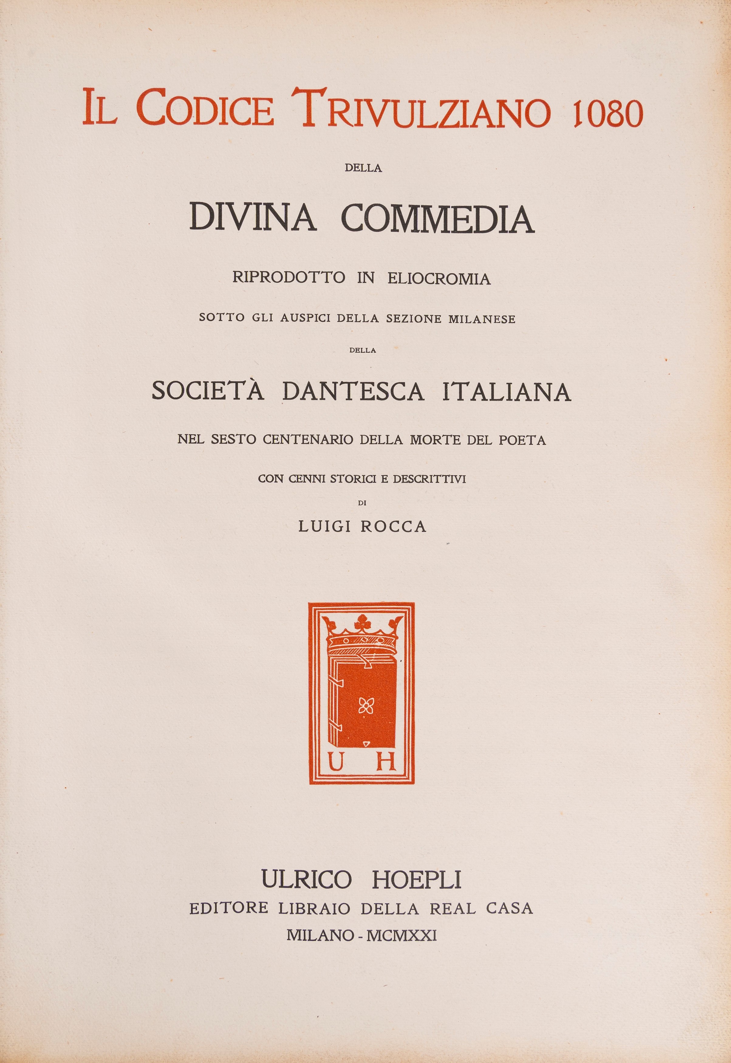 Dante Alighieri - La Divina Commedia illustrata da Gustavo Doré, 1927