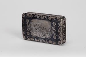 Tabacchiera decorata